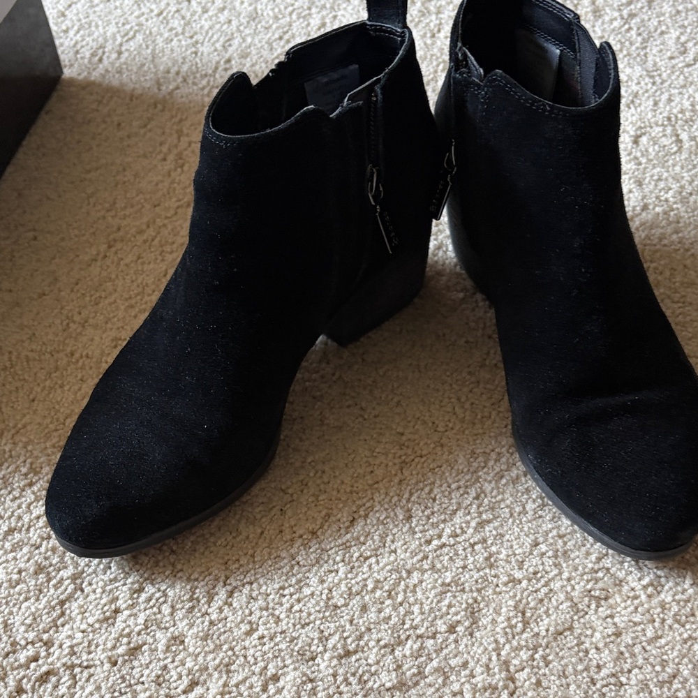 Blondo Black Ankle Booties